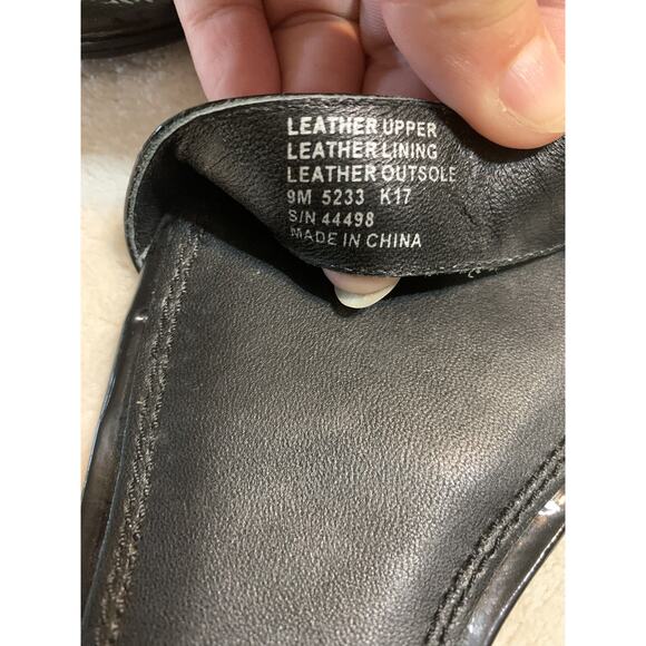 Tory Burch Laurel Strappy Black Patent Sandals Womens 9 - Picture 6 of 6